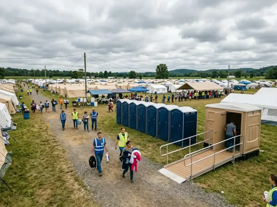 disaster-relief-camp-restrooms-010 — frequently asked questions, Dumpster & Portable Bathrooms Rental in Evansburg, PA